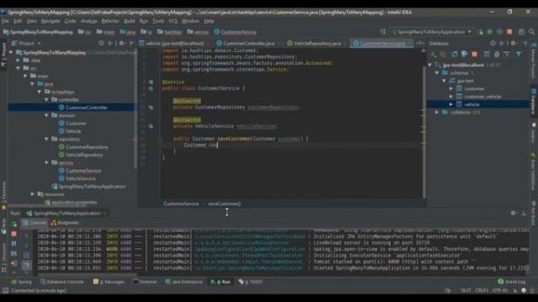 Data Insertion In @ManyToMany Relationship In Spring Data JPA
