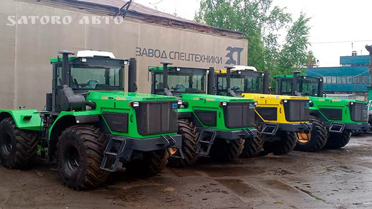 5 СОВРЕМЕННЫХ Российских тракторов,о которых многие не знали. смотреть онлайн