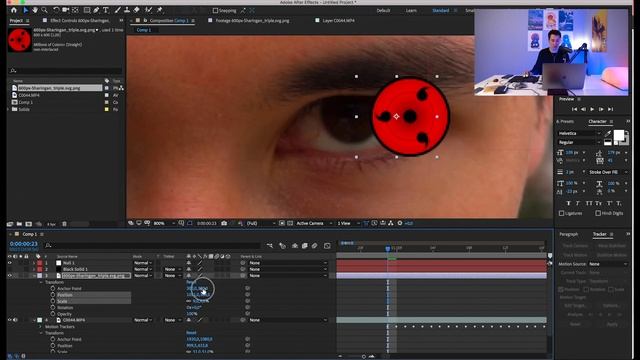 How I create animate a Sharingan | Editing Tutorial | 100% FREE, NO PLUGINS | Naruto смотреть онлайн