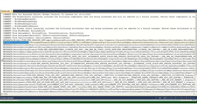 Upload EFF Extensible Flex Field Oracle Fusion HCM Data Loader смотреть онлайн