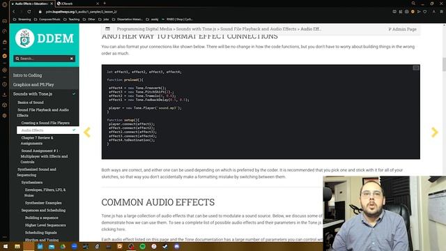 Overview of Tone.js Audio Effects смотреть онлайн