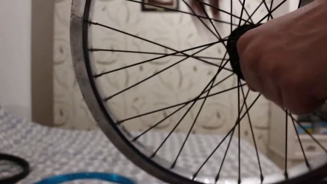 Заднее колесо на втулочке Дартмур, работа колеса) смотреть онлайн