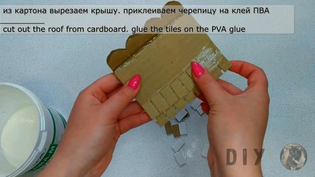 Extraordinarily beautiful ideas for a kitchen made of ordinary cardboard. Tea house DIY. #crafts смотреть онлайн