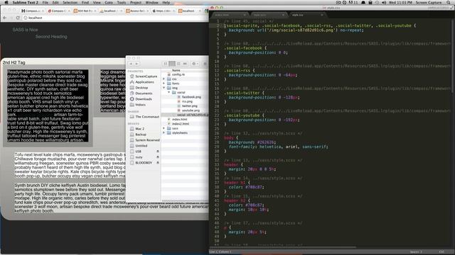 Compass Tutorials #6 - Sprites In Compass смотреть онлайн