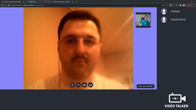 VideoTalker WebRTC 2021 Practical Course смотреть онлайн