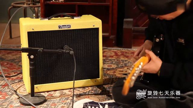 Fender Blues Junior IV 1x12 15 watt Tube Combo Amp | No Talking смотреть онлайн