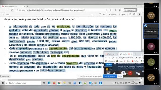 Entorno de Base de Datos Oracle - 1 10.06.2020 смотреть онлайн