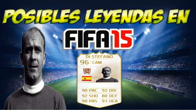 FIFA 15 - Posible leyendas - Di Stefano,Puyol y Raúl смотреть онлайн
