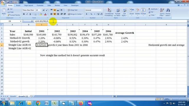 How to calculate average growth rate in excel смотреть онлайн