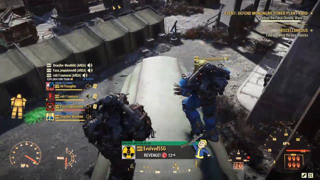Fallout 76 PvP killed evolved completely legit no vats lol смотреть онлайн