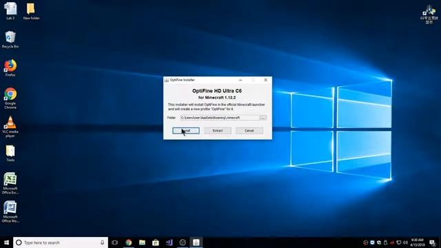 Minecraft Tutorial - How to install Optifine 1.12.2 смотреть онлайн