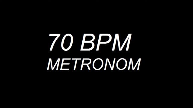 70 BPM METRONOM смотреть онлайн