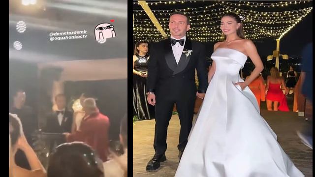 مراسم عروسی دمت اوزدمیر و اوزهان کوچ بازیگر ترکیه سریال بوی توت فرنگی از خواستگاری تا جشن ازدواج смотреть онлайн