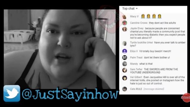 REACT: Chantal Foodie - We're just all middle aged losers... she's got lot to say & you best liste смотреть онлайн