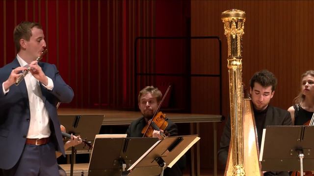 Mozart - Flute and Harp Concerto in C major, K.299 - Valdemar Ulrikkeholm, flute/Zach Hatcher, harp смотреть онлайн