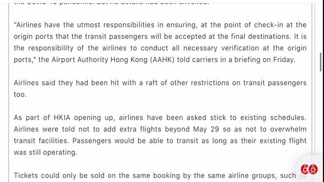 Открыли Гонконг и Сингапур для транзита | Открытие Вьетнама смотреть онлайн