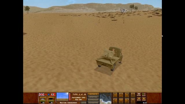 Combat Mission Afrika Korps A probe attack! Part:01 смотреть онлайн