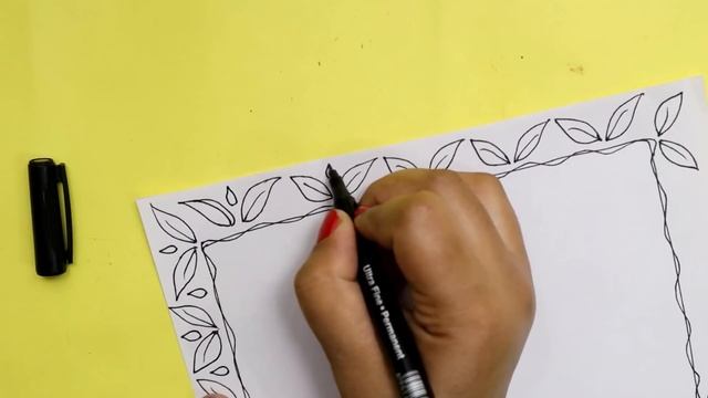 10 Border Designs/Border Designs for Project File/10 Quick and Easy Border Design ideas смотреть онлайн