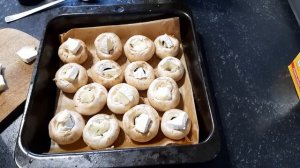 Запеченые грибы в духовке. Очень простой рецепт