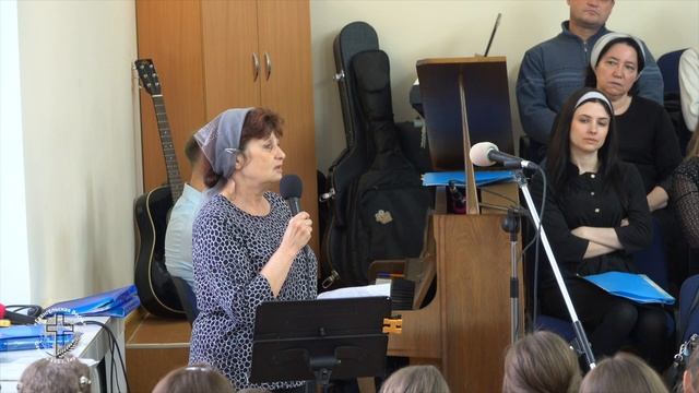 Стихотворение "Последний путь Христа'' сестра Клавдия, ц. "Евангельская Весть", г. Тирасполь смотреть онлайн