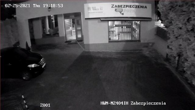 Test kamery obrotowej Hikvision HiWatch IP HWP-N2404IH-DE3 - obraz dzień / noc смотреть онлайн