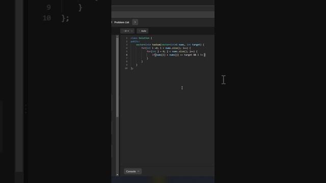 leetcode (1. Two Sum) in c++ #programming #cplusplus #leetcode #tutorial смотреть онлайн