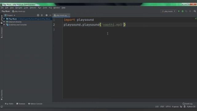 Play a Music using Python in Tamil|Python Programming in Tamil|Learn Python|Tamil смотреть онлайн