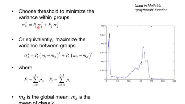 EENG 510 - Lecture 15-1 Thresholding смотреть онлайн