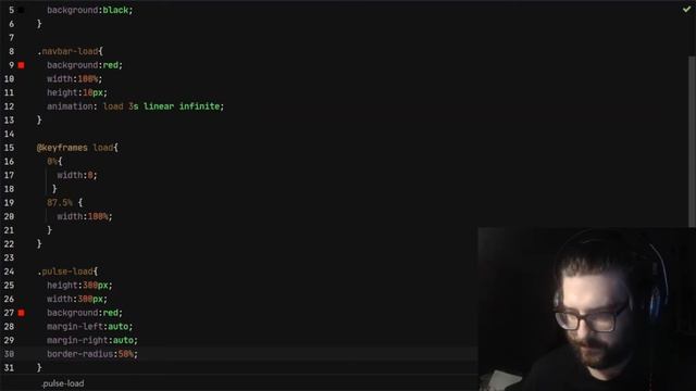 Navbar Progress Loader and Pulse loading animation [CSS Tutorial] смотреть онлайн