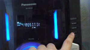 Обзор на муз. центр Panasonic SA-VKX20, часть 2