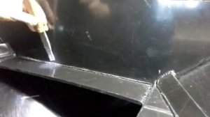 Лодка из ПНД сварка ручным экструдер АЛГА 1