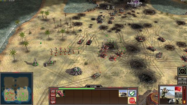 C&C Generals Contra X Developer Build Games #16 - 2v2 смотреть онлайн