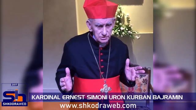 ShkodraWeb Media I Kardinal Ernest Simoni lë pas problemet me shendetin, uron Kurban Bajramin смотреть онлайн