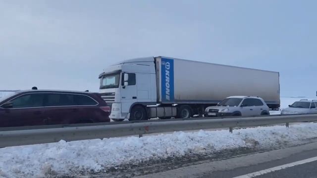 пробка на трассе Одесса-Киев смотреть онлайн