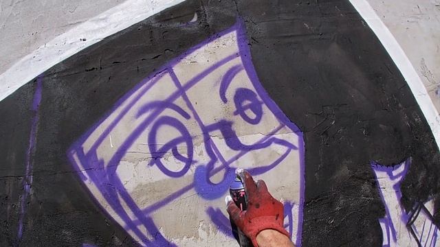 Polaroid photos in GRAFFITI. Colors + monochrome. Idea 1. 2022 4K смотреть онлайн