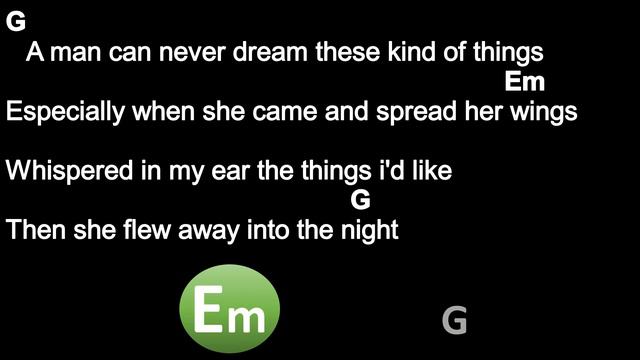 Songbird - Oasis - Chords смотреть онлайн