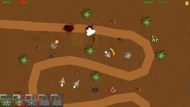 Galactic Defense Free Android game смотреть онлайн