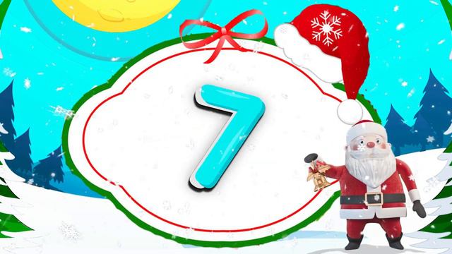 Numbers For Toddlers | Toddler Learning Video | Christmas Numbers Song For Toddlers | Count To 10