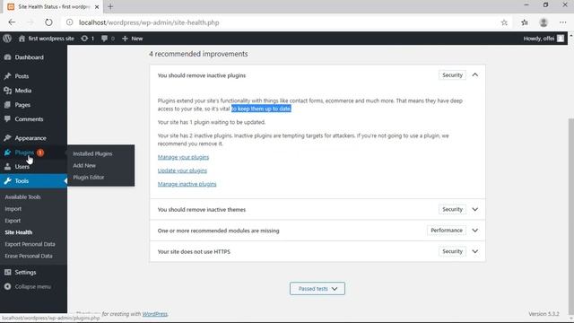 Broad overview of wordpress dashboard смотреть онлайн