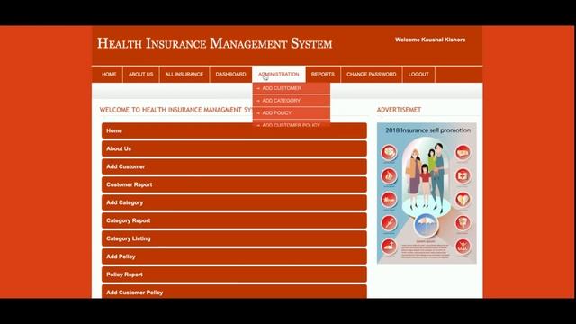 Health Insurance Management System | PHP and MySQL Project Source Code | PHP MySQL CRUD Project смотреть онлайн