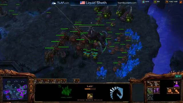LiquidSheth (Z) vs. Tunico (Z) - Starcraft 2 Ladder смотреть онлайн