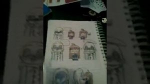 Comic Frans (Sans x frisk) y un dibujo extra