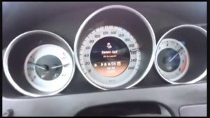Mercedes C класс разгон 0-100