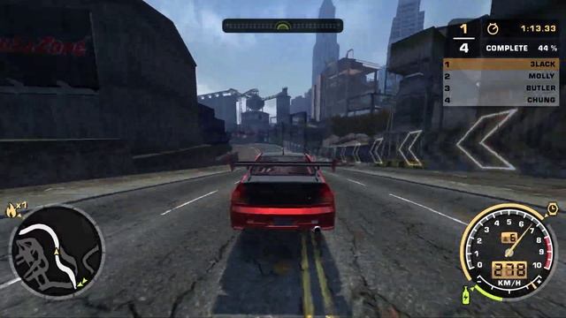 NFS Most Wanted - 2006 Mitsubishi Lancer Evolution IX MR (CT9A) смотреть онлайн