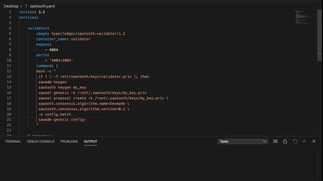 Chapter 2: Bootstrap/Start Hyperledger Sawtooth Network смотреть онлайн