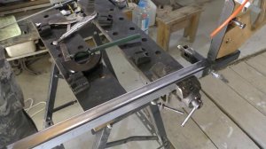 Стойка для болгарки с протяжкой, улучшения, точная настройка