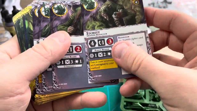 Warhammer Underworlds. Wyrdhollow. Unboxing Skabbik’s Plaguepack.