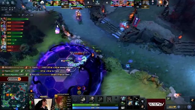 ?НЕВЕРОЯТНАЯ ВСТРЕЧА TEAM SPIRIT И PSG.LGD | КТО СЕЙЧАС СИЛЬНЕЕ? | SPRIT vs PSG.LGD DreamLeague 20 смотреть онлайн