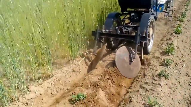 Мотоблок адаптер дисковый окучник смотреть онлайн