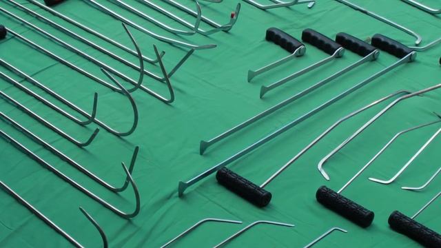 Инструменты для выпрямления вмятин без покраски инструменты PDR смотреть онлайн